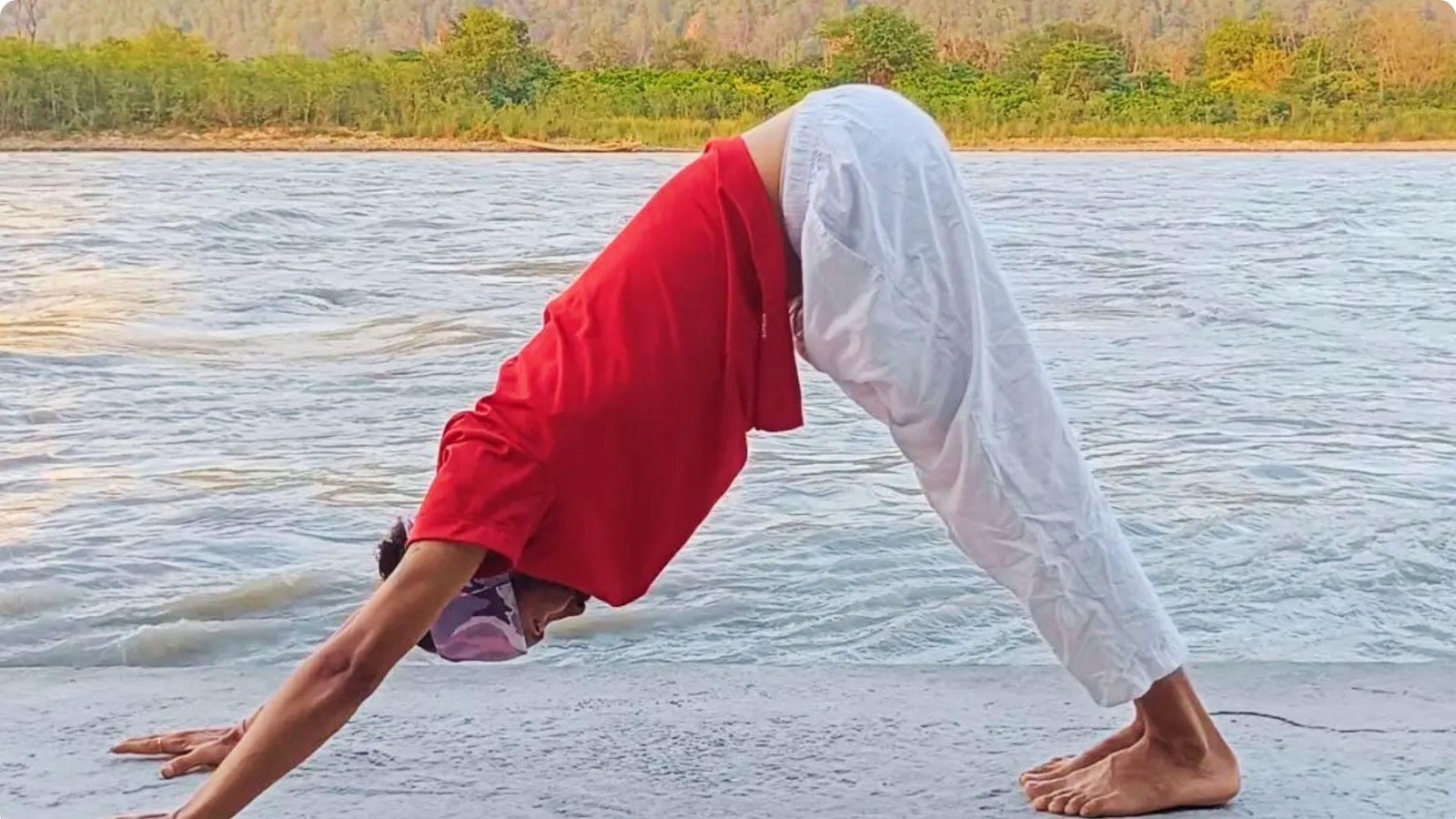 Mountain Pose (Tadasana) is one of the Beneficial Hatha Yoga Poses