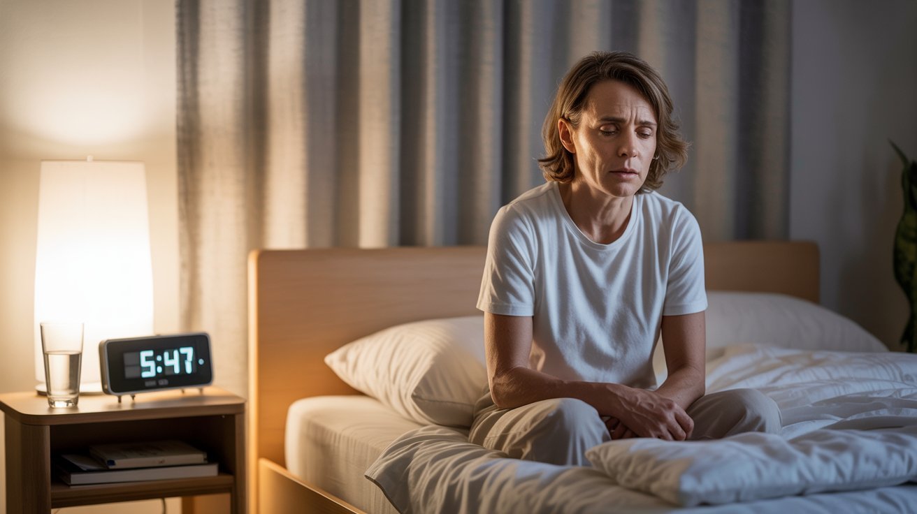 Adults experiencing untreated sleep apnea effects highlighting sleep health longevity and cardiovascular risks.