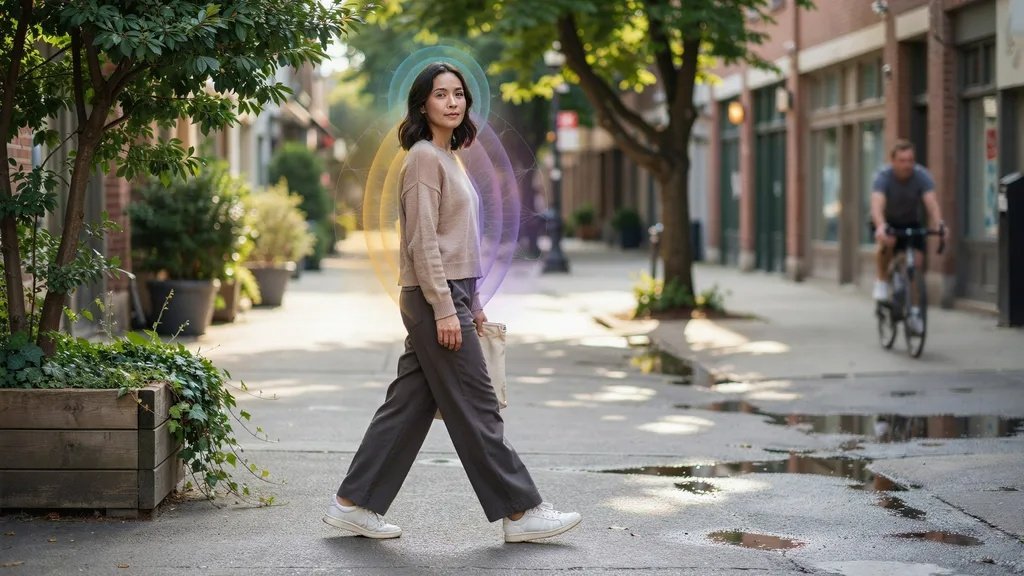 Person integrating the five koshas into daily life.