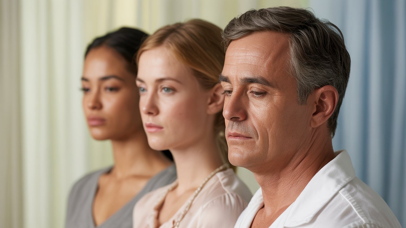 Mild, moderate, and severe sleep apnea showing different levels of health risk.