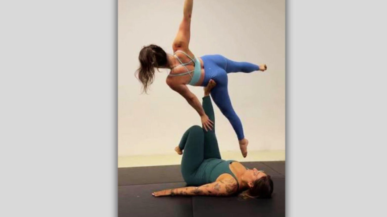 side star is one of the Best Acro Yoga Poses for Beginners